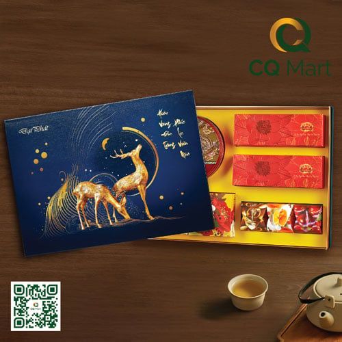 Bánh Trung Thu Đại Phát - Lễ Hộp Hoàng Kim 801