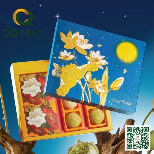 Bánh Trung Thu Đại Phát - Lễ Hộp Thu Sen Chay 388