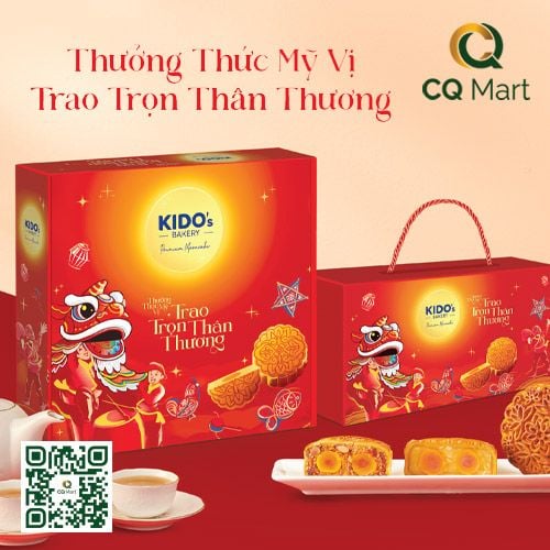 Bánh trung thu Kido - Hộp Tự Chọn Kido