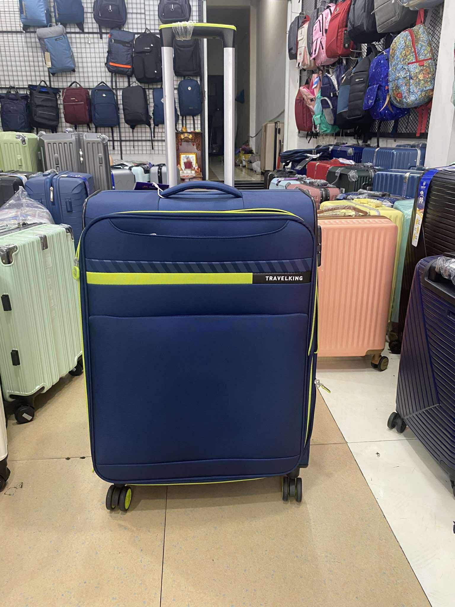 Vali Vải Cao cấp 038 Size 25 xanh than