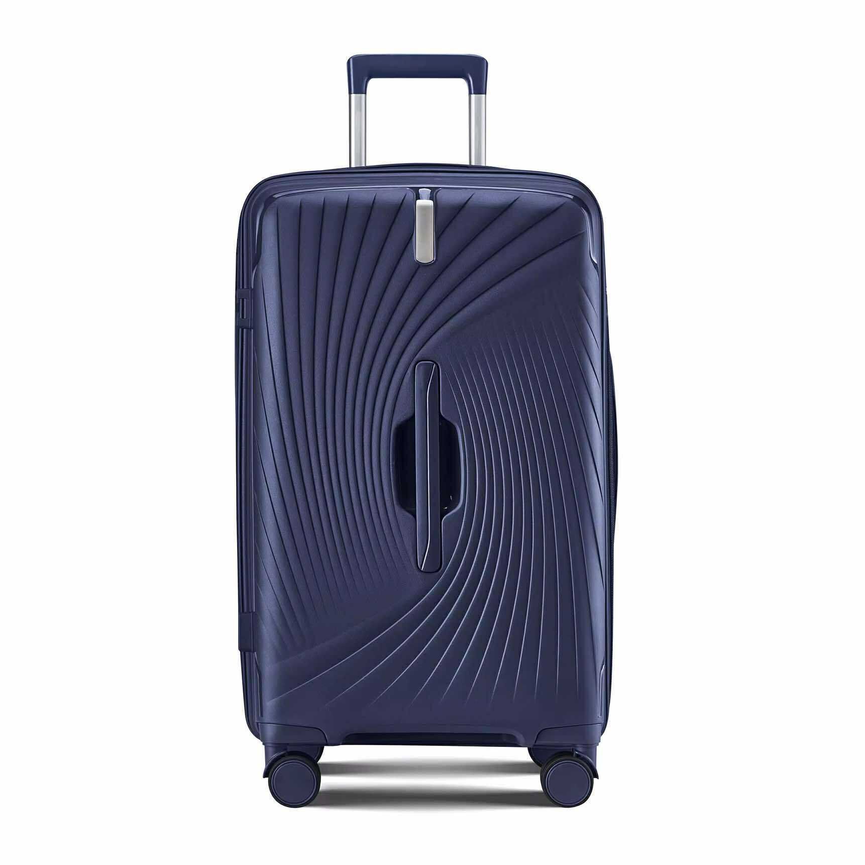 Vali Chống Bể 100% PP8801 Size 20 Màu Xanh Than