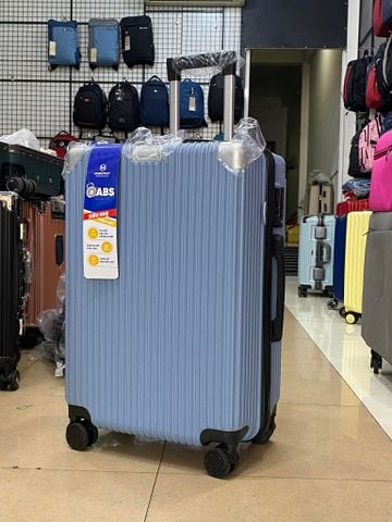 Vali Nhựa 218 Size 24 Màu Xanh Ghi