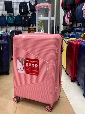 Vali Chống Bể PP8090 Size 24 Hồng