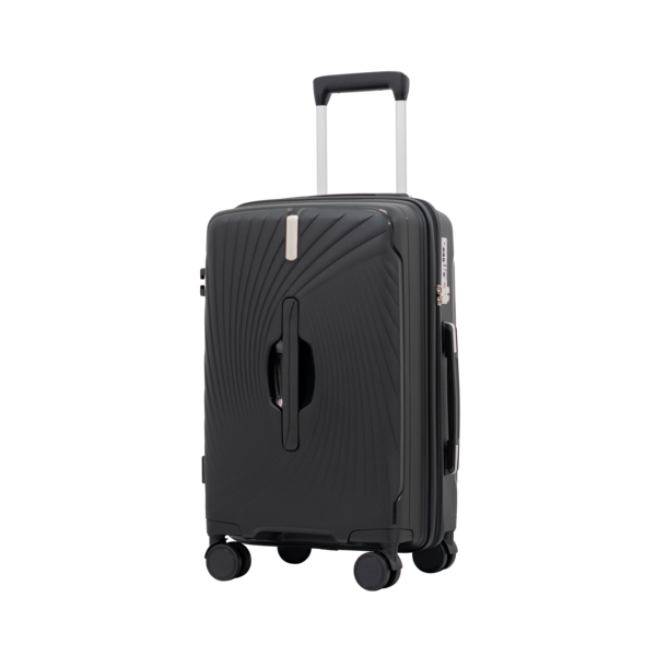 Vali Chống Bể 100% PP8801 Size 24 Màu đen