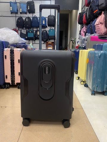 Vali Khung Nhôm, Khung Nhựa PP Nguyên Khối Chống bể Vỡ 100% Mã 8805 Size 20 đen