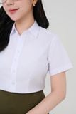  Áo sơ mi nữ công sở màu trắng Merriman mã THFWSS035 