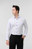  Áo sơ mi nam hoạ tiết tay dài Merriman mã THFMCL267 