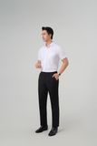  Quần kaki nam cao cấp không ly Merriman mã THFMK031 màu đen 