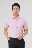  Áo sơ mi nam caro ngắn tay Merriman mã THFMOS544 chất liệu sợi tre 