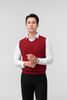  Áo len ghi lê nam cổ tim Merriman mã THMAL033 màu đỏ 