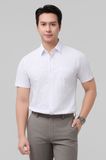  Áo sơ mi nam hoạ tiết ngắn tay Merriman mã THMCS261 