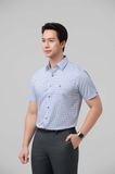  Áo sơ mi nam hoạ tiết Merriman mã THMCS264 tay ngắn 