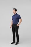  Quần âu nam công sở không ly Merriman mã THMP087 màu đen 
