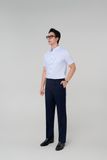  Áo sơ mi casual nam Merriman mã THFMCS271 màu WHITE 
