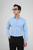  Đồng phục áo sơ mi xanh cho nam văn phòng Merriman mẫu 01 