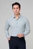  Áo sơ mi nam sợi tre Merriman mã THMOL527 họa tiết caro 