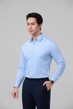  Áo sơ mi nam công sở Merriman mã THMOL532 màu xanh 