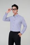  Áo sơ mi nam caro trẻ trung Merriman mã THFMOL545 chất liệu sợi tre 