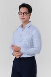  Sơ mi dài tay nam caro Merriman mã THFMOL549 
