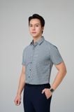  Áo sơ mi nam sợi tre ngắn tay Merriman mã THMOS519 