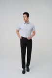  Áo sơ mi nam công sở màu xám Merriman mã THMOS533 