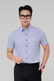  Áo sơ mi nam caro trẻ trung Merriman mã THFMOS545 chất liệu sợi tre 