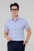  Sơ mi ngắn tay nam Merriman hoạ tiết caro mã THFMOS553 