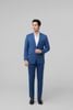  Áo vest blazer nam cao cấp caro Merriman mã THMOVA062 màu BLUE 