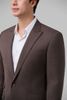  Áo vest blazer nam cao cấp caro Merriman mã THMOVA062 màu BROWN 