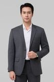  [BÁN THEO SET] Áo vest blazer nam cao cấp caro Merriman mã THMOVA062 màu D.GREY 