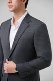  [BÁN THEO SET] Áo vest blazer nam cao cấp caro Merriman mã THMOVA062 màu D.GREY 