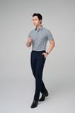  Quần tây nam công sở không ly Merriman mã THMP076 màu D.NAVY 
