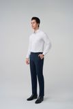  Quần tây nam công sở không ly Merriman mã THMP076 màu NAVY 