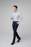  Quần tây nam không ly lưng tangdor Merriman mã THMP080 màu NAVY 
