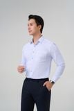  Quần tây nam không ly form classic Merriman mã THGMP088 màu NAVY 