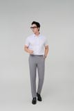  Quần tây nam không ly Merriman mã THGMP091 màu xám sáng 