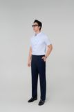  Quần tây có ly Merriman mã THGMPP089 màu Navy 