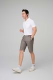  Quần short nam cao cấp Merriman mã THMQS054 màu BROWN 2 