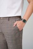  Quần short nam cao cấp Merriman mã THMQS054 màu BROWN 2 