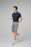  Quần short nam cao cấp Merriman mã THMQS054 màu GREY 2 