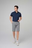  Quần short nam cao cấp Merriman mã THMQS054 màu GREY 2 