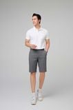  Quần short nam cao cấp Merriman mã THMQS054 màu GREY 3 