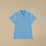  Đồng phục áo polo nam nữ công sở Merriman màu xanh dương 