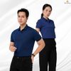  Đồng phục áo polo nam nữ công sở Merriman màu xanh Navy 
