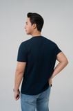  Áo thun cotton nam Merriman mã THMTS062 màu NAVY 
