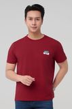  Áo thun cotton nam Merriman mã THMTS062 màu đỏ 