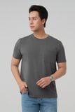  Áo thun cotton nam Merriman mã THMTS063 màu D.GREY 