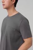 Áo thun cotton nam Merriman mã THMTS063 màu D.GREY 