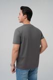  Áo thun cotton nam Merriman mã THMTS063 màu D.GREY 