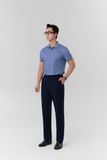  Áo polo cao cấp Merriman mã THHMTS064 màu xanh xám 